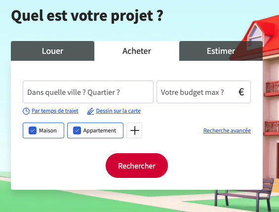 acheter louer estimer sur se loger