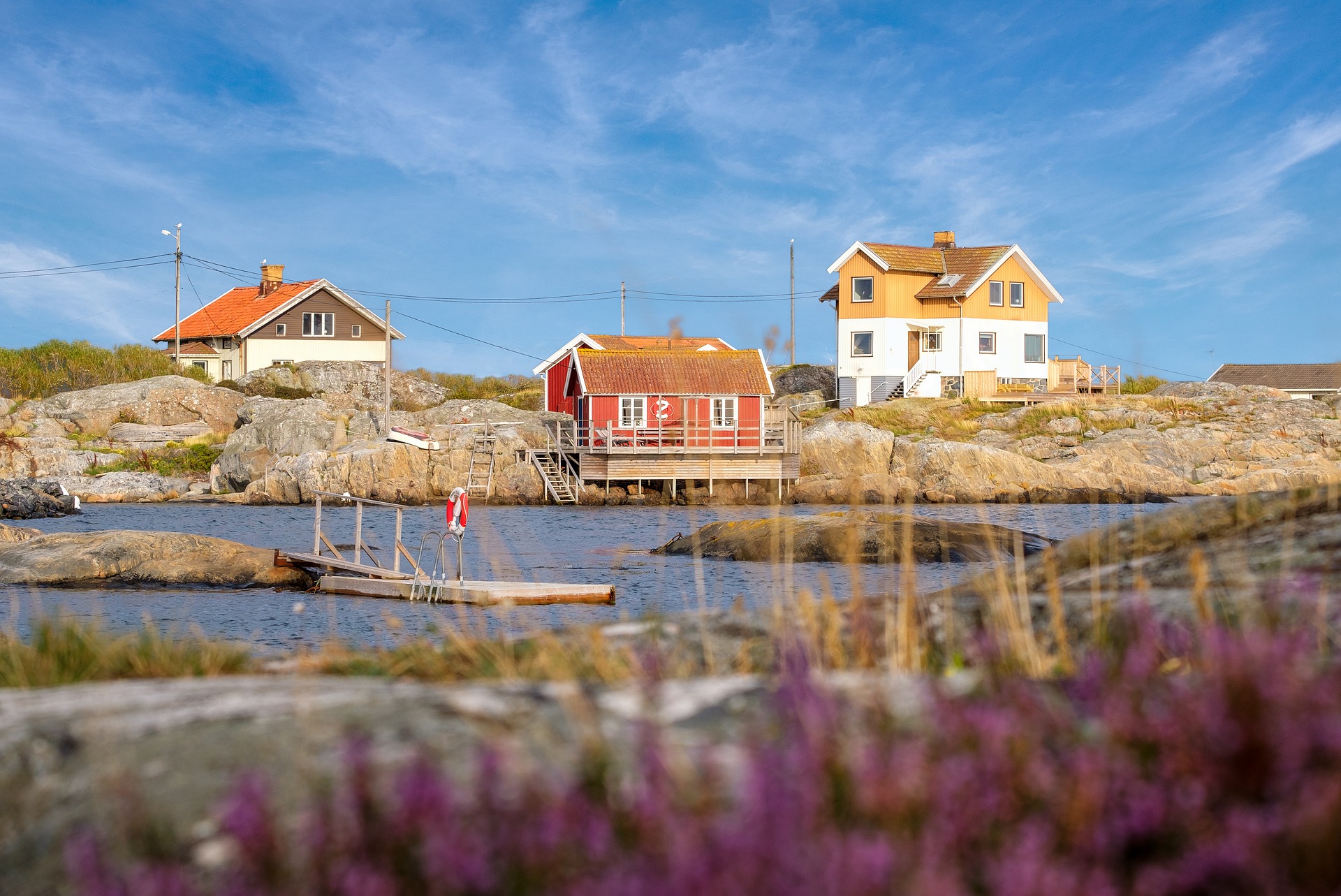 Maisons de plage que nous aimons et quelques achats sur la côte 