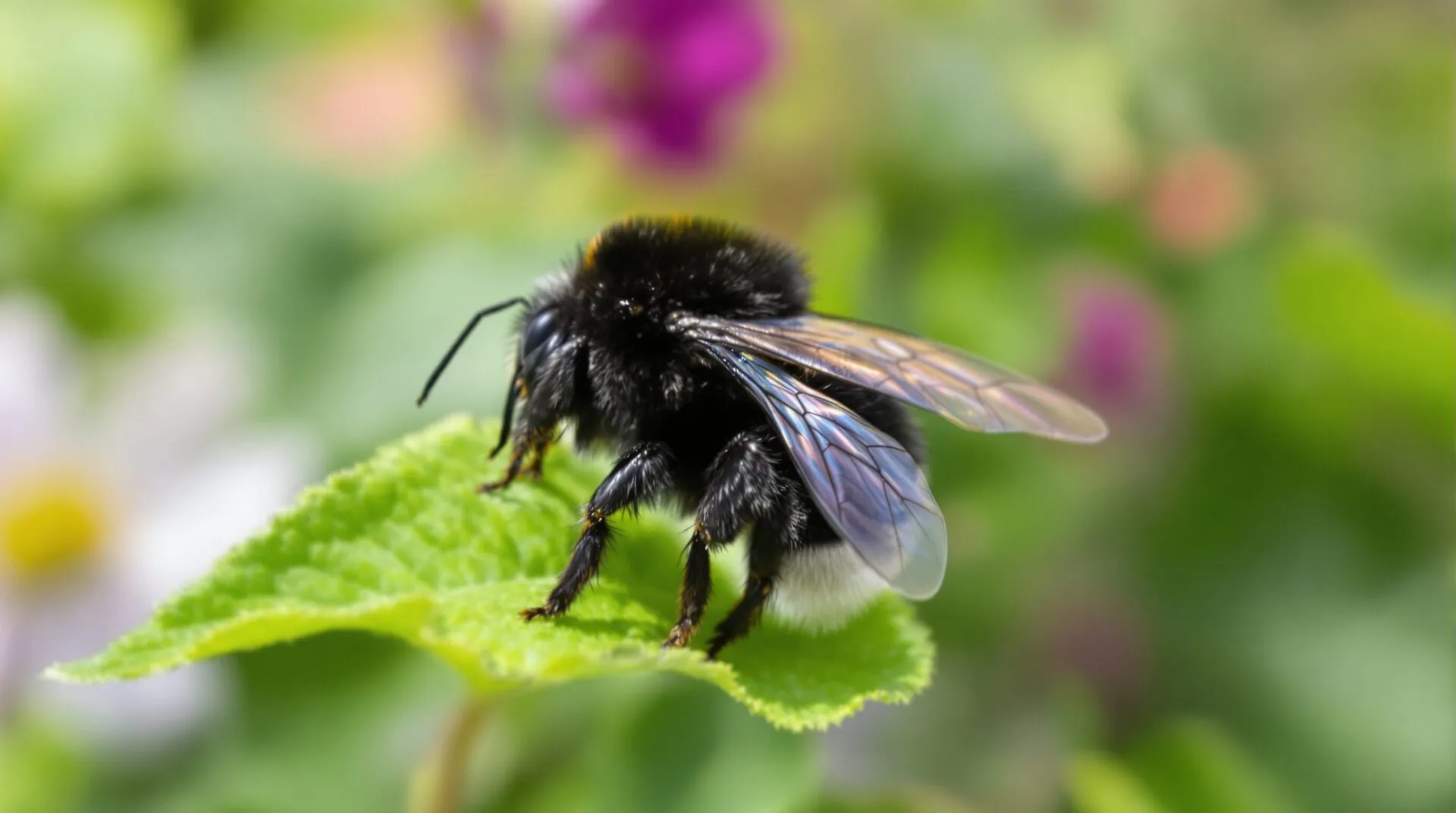 Bourdon noir : comment l’identifier et réagir en présence dans le jardin ?