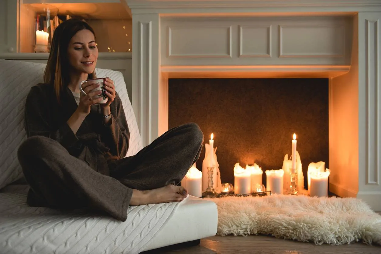 bougie parfumée salon