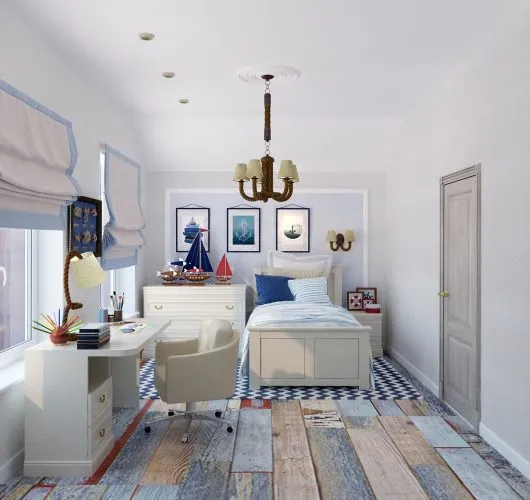 Étagères de chambre d’enfant