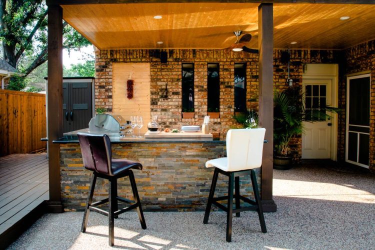 aménagement cuisine été mobilier jardin