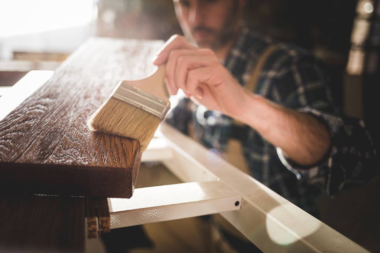 fabrication manche en bois