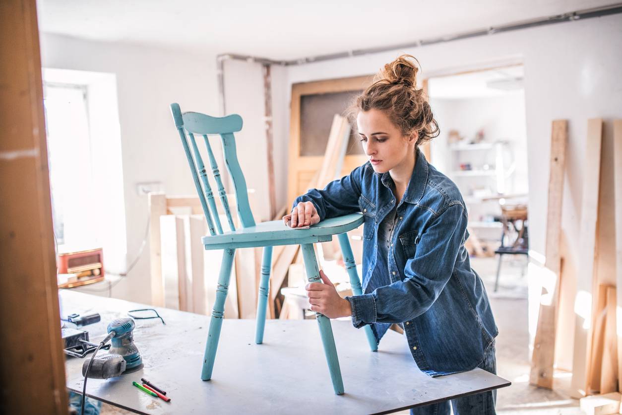 remise en état mobilier brocante