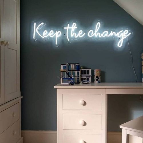 néon LED personnalisé salon