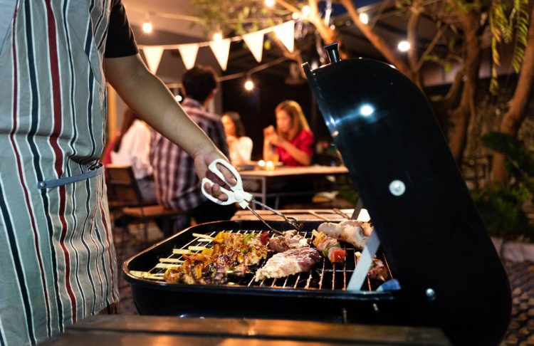Soirée barbecue réussie