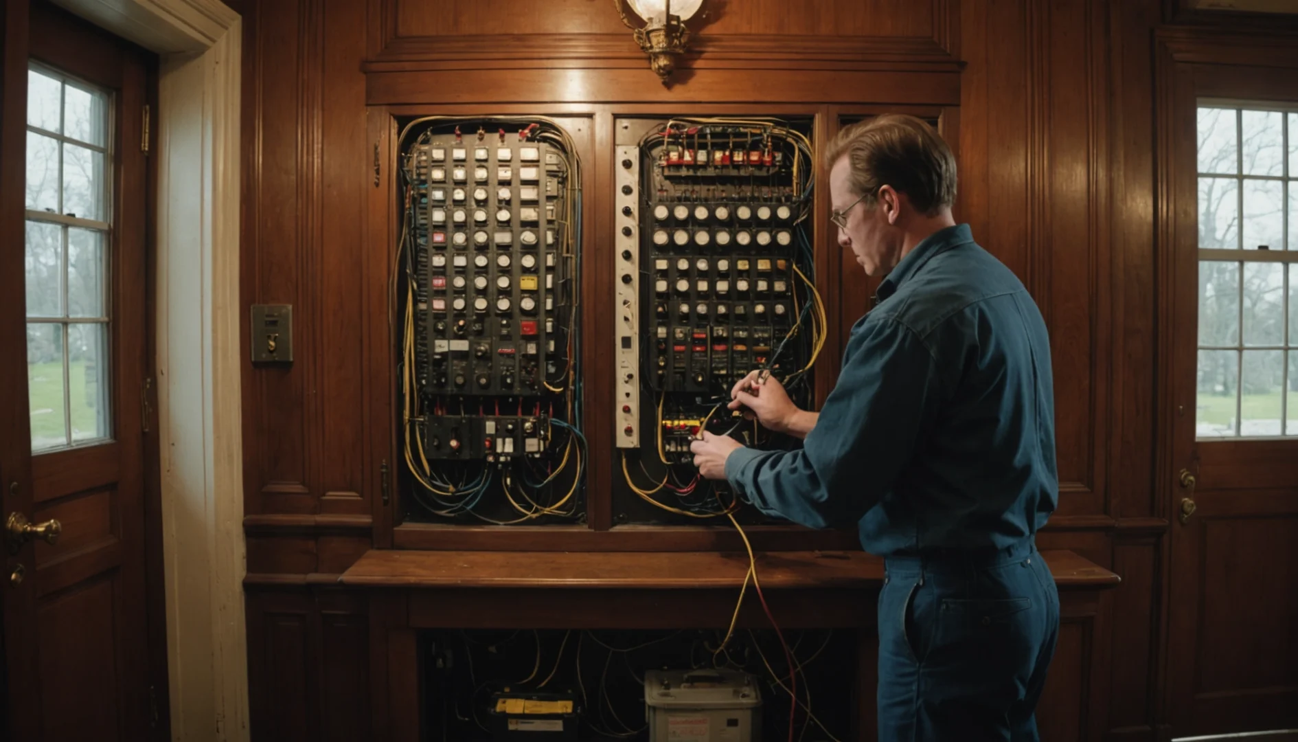 Comment vérifier l'état d'un tableau électrique dans une maison de Maître ?