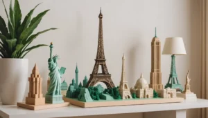 Faites voyager votre intérieur avec des maquettes en bois inspirées des monuments célèbres