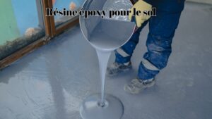 Résine époxy pour le sol