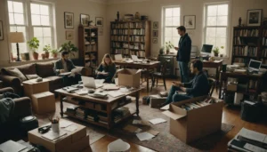 peut on vider une maison avant la succession