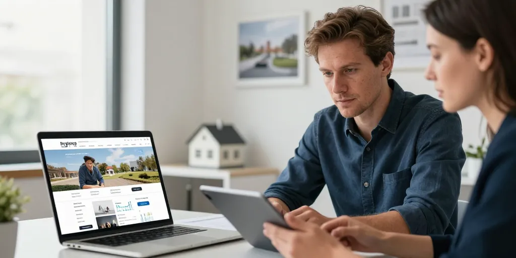 Immobilier en ligne : réussir grâce à une création de site web performante