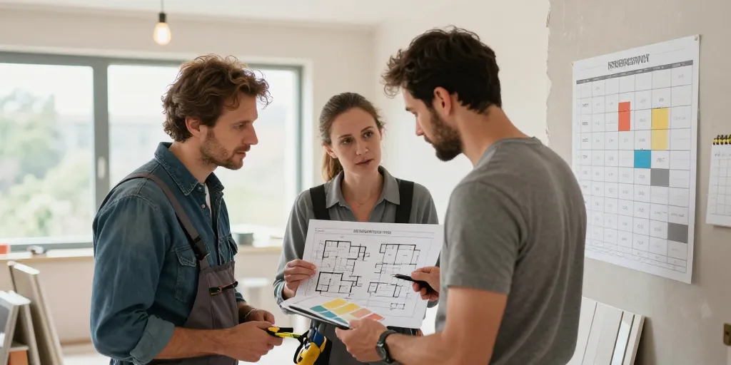 combien de temps pour rénover un appartement