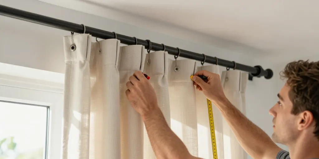 Comment mettre 2 rideaux sur une même tringle : la méthode pratique ?