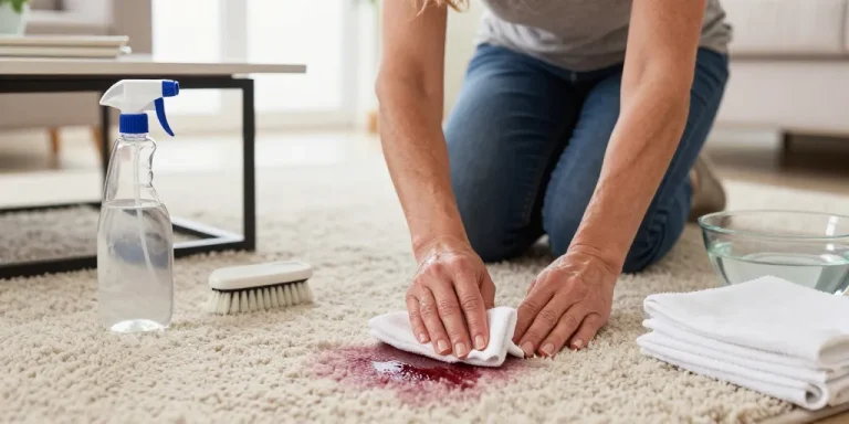 comment enlever une tache sur un tapis