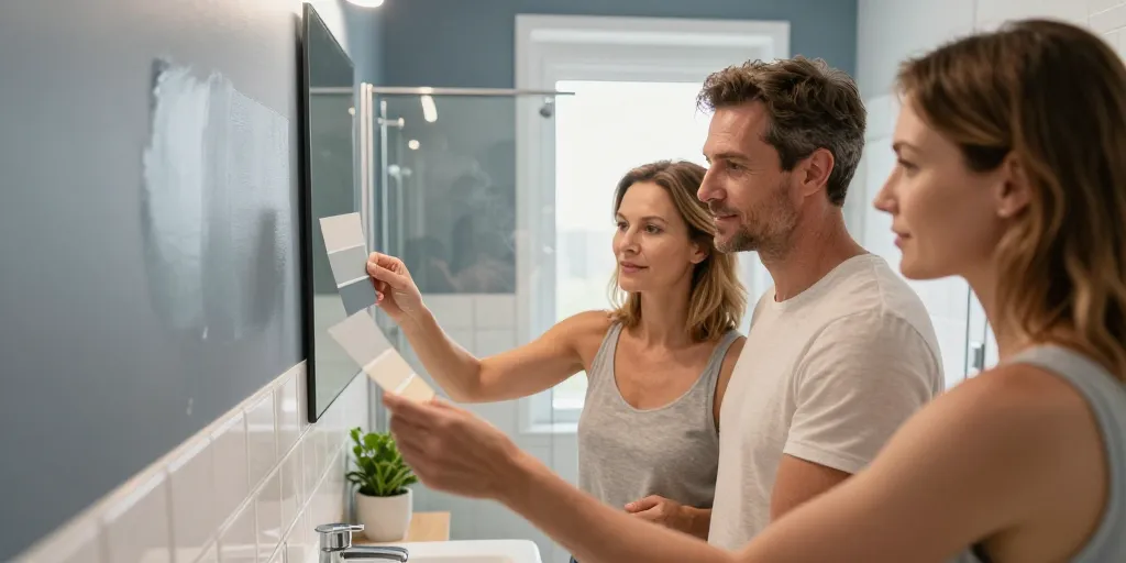 Quelle est la couleur idéale pour une salle de bain ?