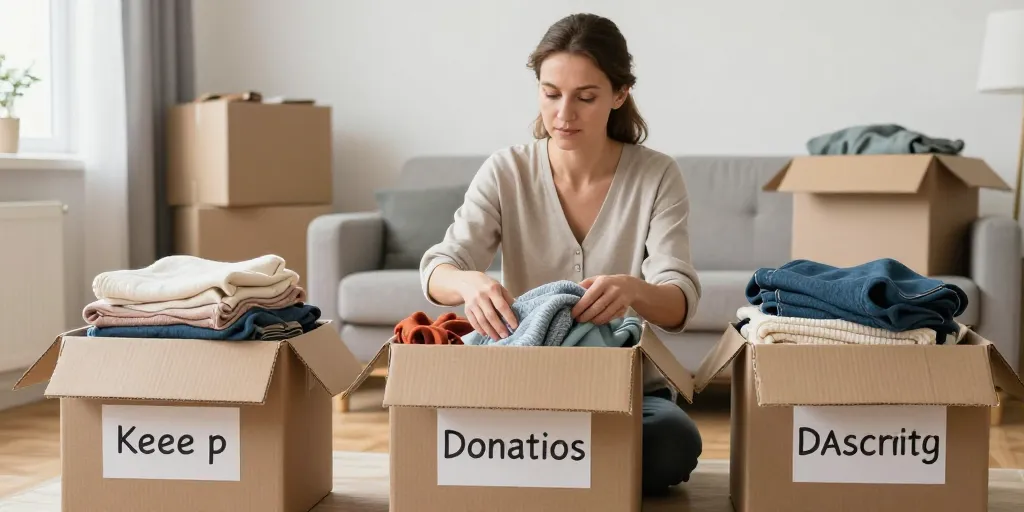Vider sa maison : la méthode efficace pour trier sans se décourager