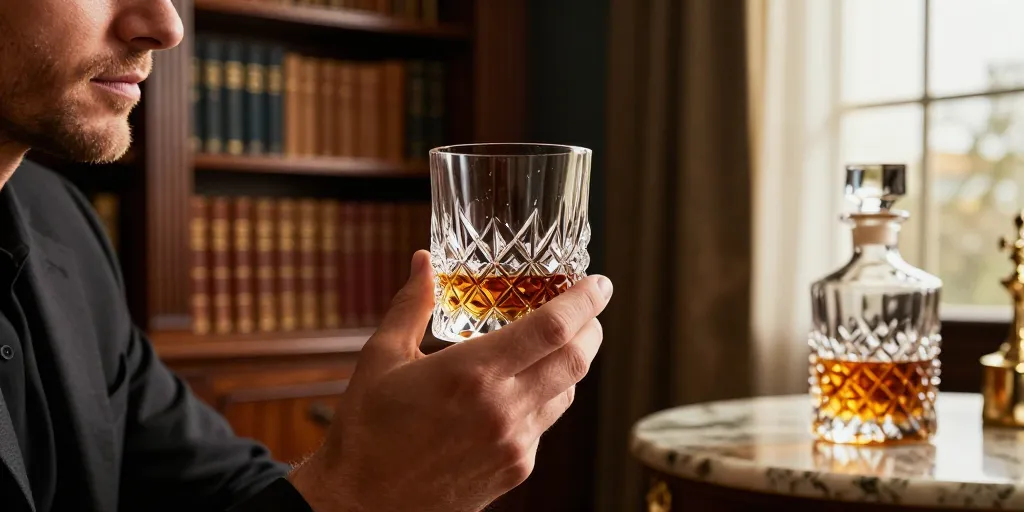 Verre à whisky en cristal : comment sublimer votre intérieur ?
