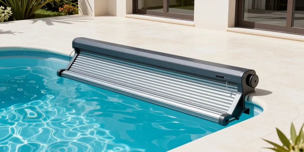 Piscine coque avec volet roulant intégré : quand la sécurité et l’élégance sont réunies